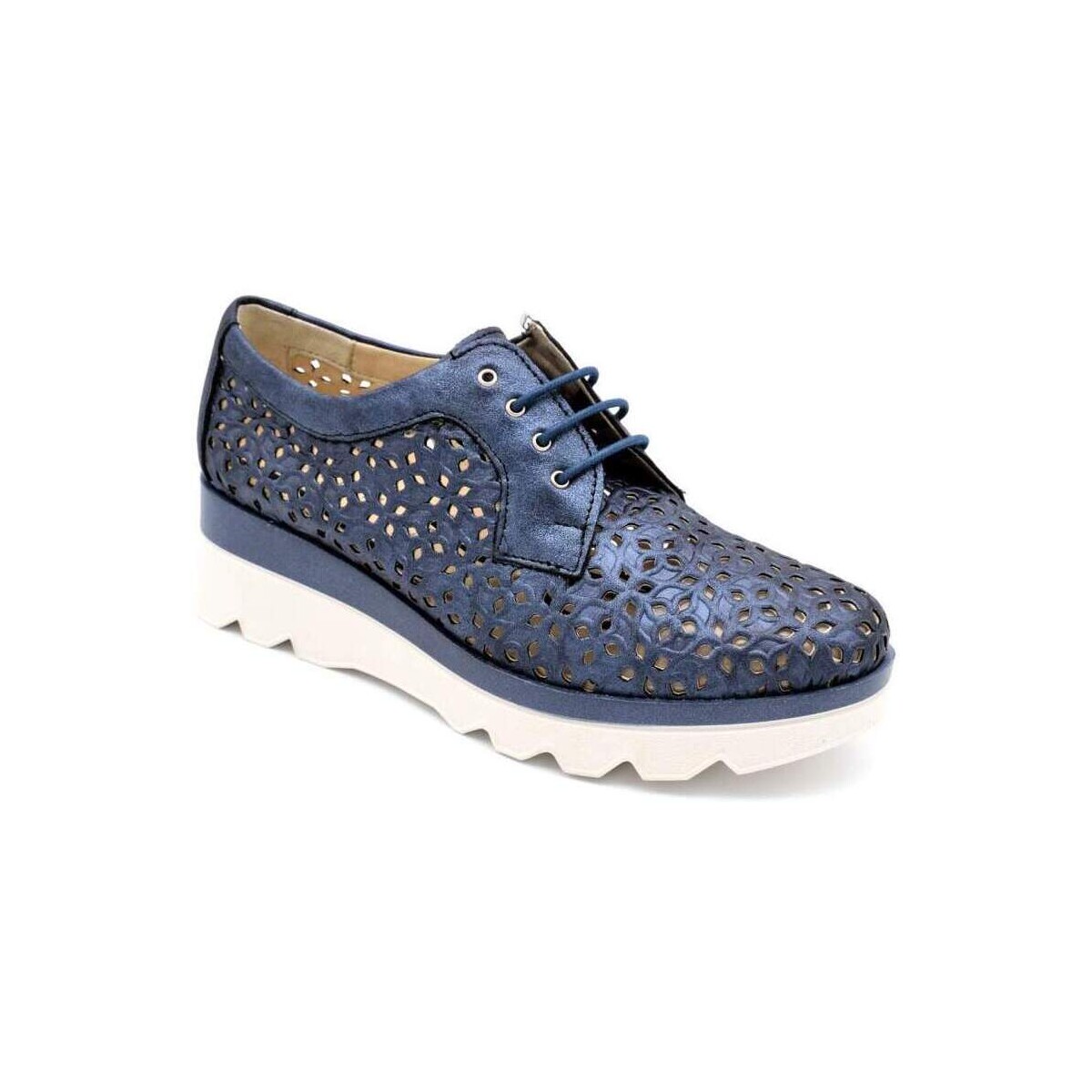 Zapatos Mujer Bailarinas-manoletinas Pitillos 5110 Azul