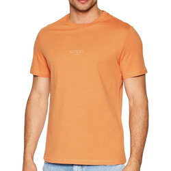 textil Hombre Tops y Camisetas Guess  Naranja