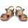 Zapatos Mujer Sandalias Laura Vita S  FACSCINEO1123 GRIS_FLORAL