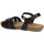 Zapatos Mujer Sandalias YOKONO IBIZA-185 Negro