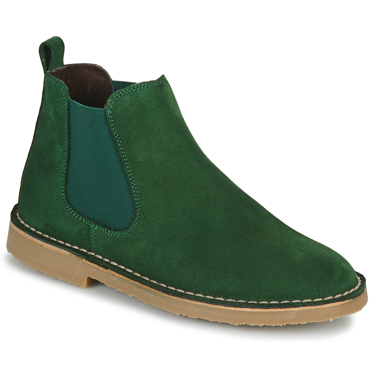 Zapatos Niños Botas de caña baja Citrouille et Compagnie HOUVETTE Verde