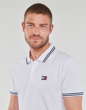 Tommy Jeans TJM CLSC TIPPING DETAIL POLO Blanco