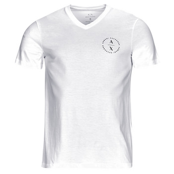 textil Hombre Camisetas manga corta Armani Exchange 6RZTBD Blanco