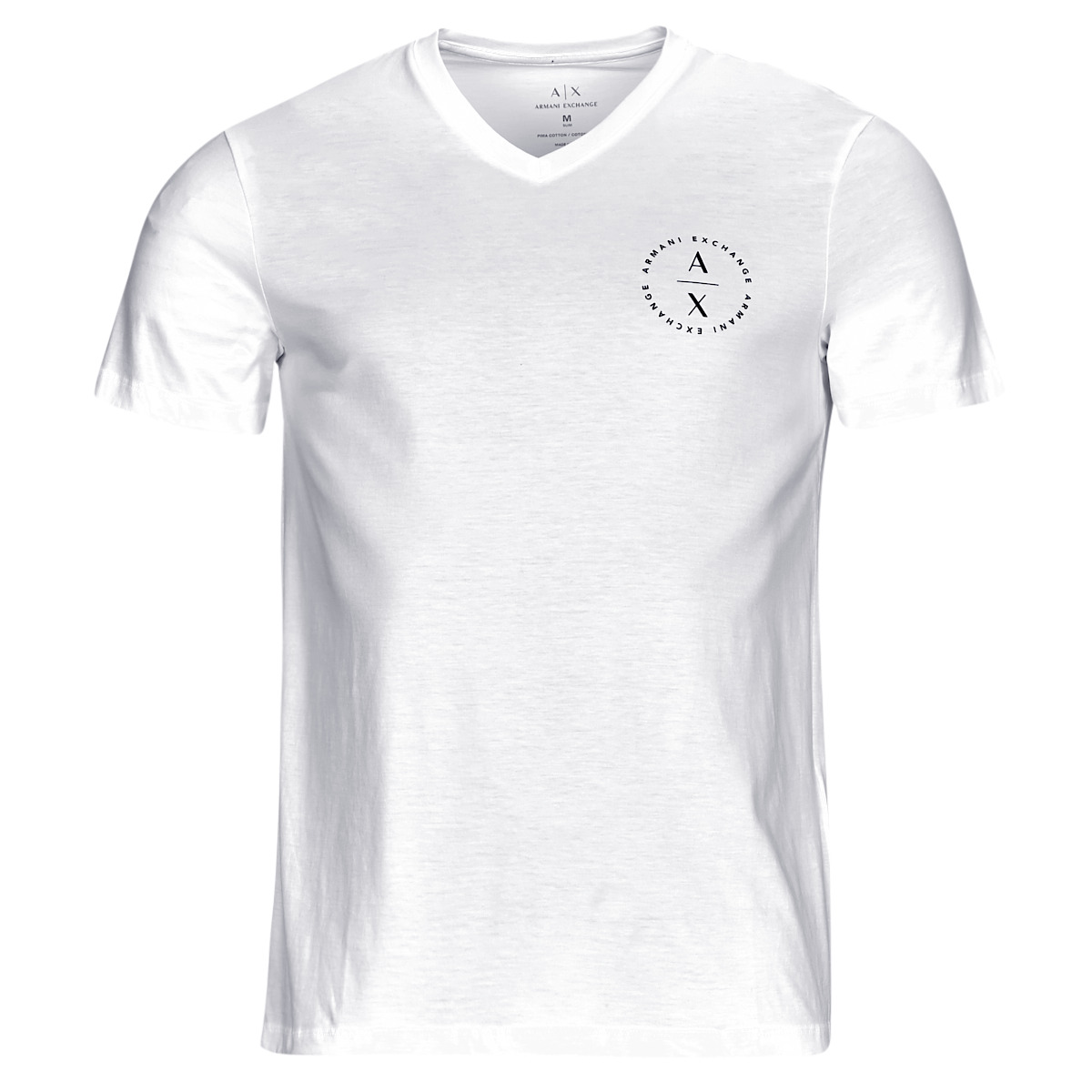 textil Hombre Camisetas manga corta Armani Exchange 6RZTBD Blanco
