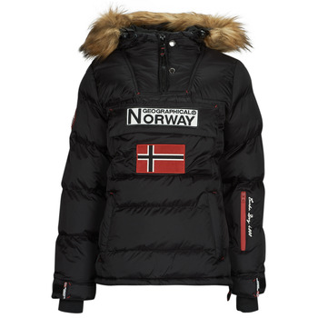 textil Mujer Plumas Geographical Norway BELANCOLIE Negro
