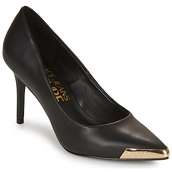 Zapatos Mujer Zapatos de tacón Versace Jeans Couture 75VA3S50 Negro / Oro