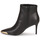 Zapatos Mujer Botines Versace Jeans Couture 75VA3S57 Negro / Oro