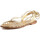 Zapatos Mujer Sandalias Bryan 1535 Oro