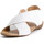 Zapatos Mujer Sandalias Bueno Shoes L-2408 Blanco