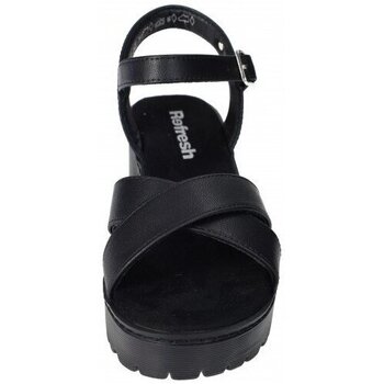 Zapatos Mujer Sandalias Refresh Sandalias plataforma Negro