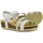 Zapatos Mujer Sandalias Interbios 5803 Blanco