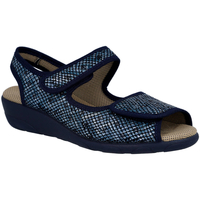 Zapatos Mujer Pantuflas Garzon MD14601-175 Azul