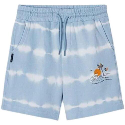 textil Niño Shorts / Bermudas Mayoral Bermuda punto tie dye Azul