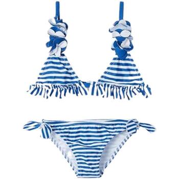 textil Niña Tops y Camisetas Mayoral Bikini flores 3d Azul