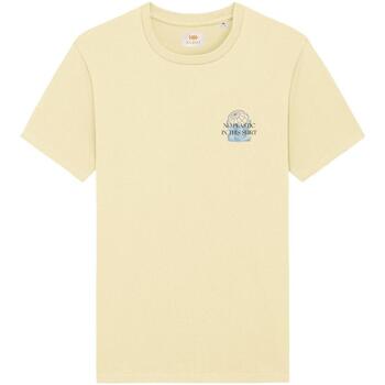 textil Camisetas manga corta Klout CAMISETA NO PLASTIC Amarillo