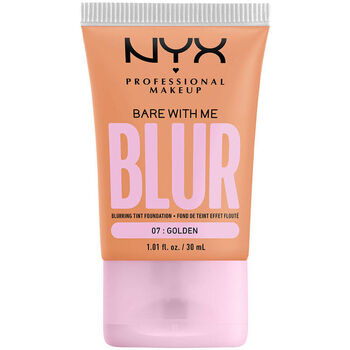 Belleza Base de maquillaje Nyx Professional Make Up Bare With Me Blur 07- Golden 