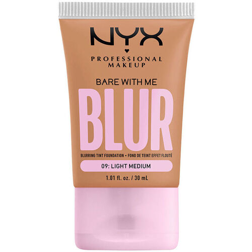 Belleza Mujer Base de maquillaje Nyx Professional Make Up Bare With Me Blur 09-light Medium 