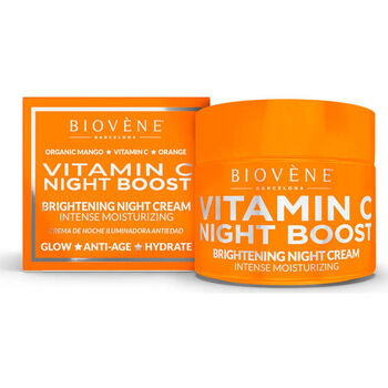 Belleza Hidratantes & nutritivos Biovène Vitamin C Night Boost Brightening Night Cream Intense Moisturiz 