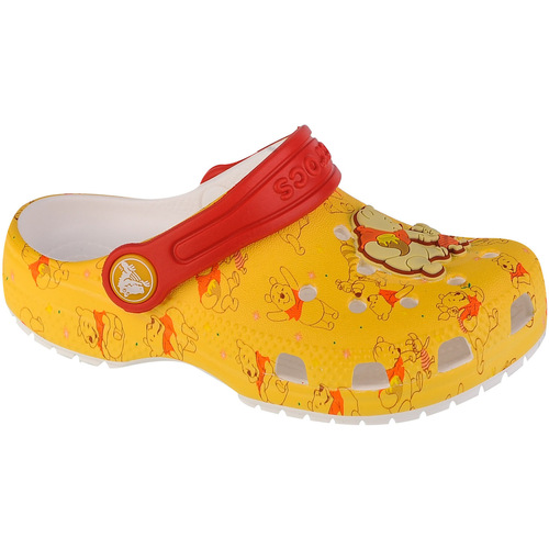 Zapatos Niña Pantuflas Crocs Classic Disney Winnie The Pooh T Clog Amarillo