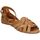 Zapatos Mujer Sandalias Top3 23487 Marrón