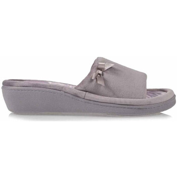 Zapatos Mujer Pantuflas Isotoner Zapatilla de casa -90084 mujer color gris Gris