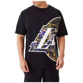 textil Hombre Tops y Camisetas New-Era Los Angeles Lakers  60332144 Negro