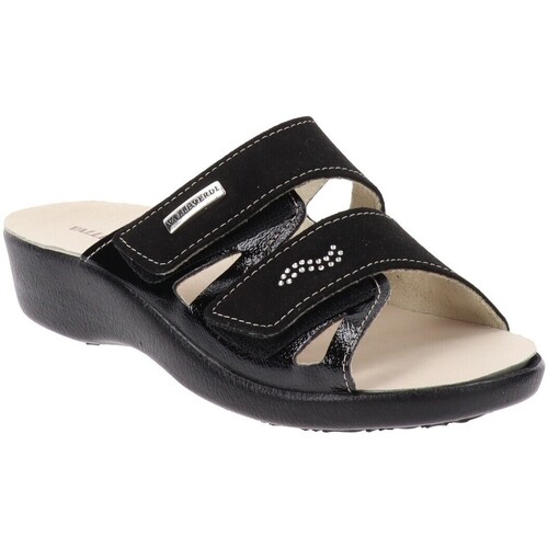 Zapatos Mujer Zuecos (Mules) Valleverde VV-37414 Negro
