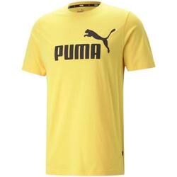 textil Hombre Camisetas manga corta Puma 586667-43 Amarillo