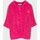 textil Mujer Tops / Blusas Bsb CAMISETA -049-210046-FUCHSIA Multicolor