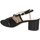 Zapatos Mujer Sandalias Valleverde 28216 Negro