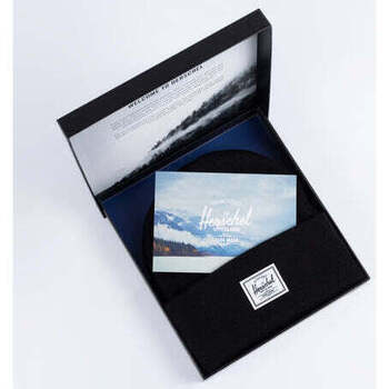 Accesorios textil Gorro Herschel Elmer Cardboard Giftbox - Black Negro