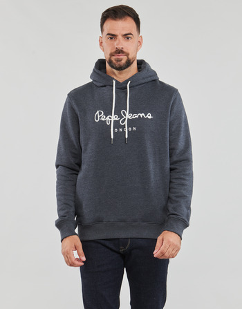 textil Hombre Sudaderas Pepe jeans NOUVEL HOODIE Marino
