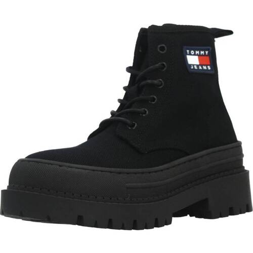Zapatos Mujer Botines Tommy Hilfiger LOW BOOT Negro