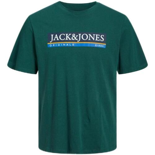 textil Niño Camisetas manga corta Jack & Jones 12230622 Verde