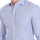 textil Hombre Camisas manga larga CafÃ© Coton BIGARADE05-SLIM-55DC Azul