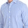 textil Hombre Camisas manga larga CafÃ© Coton ORLANDO4-G-55DC Azul