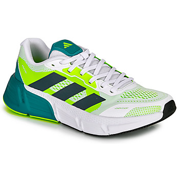 Zapatos Hombre Running / trail adidas Performance QUESTAR 2 M Blanco / Azul / Amarillo