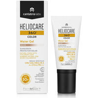 Belleza Base de maquillaje Heliocare 360° Color Protector Solar Con Color Aqua Gel Spf50+ 