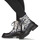 Zapatos Mujer Botas de caña baja Papucei HARE Negro / Blanco