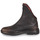 Zapatos Mujer Botas de caña baja Papucei GILLIAN Negro / Marrón
