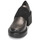 Zapatos Mujer Mocasín Papucei DODO Negro / Plata