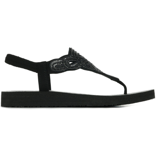 Zapatos Mujer Sandalias Skechers Meditation - Pearl Perfection Negro