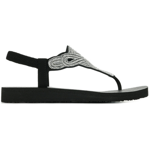 Zapatos Mujer Sandalias Skechers Meditation - Pearl Perfection Negro