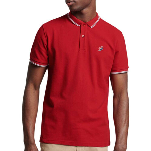 textil Hombre Tops y Camisetas Superdry  Rojo