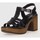 Zapatos Mujer Sandalias Kamome 5244 Negro