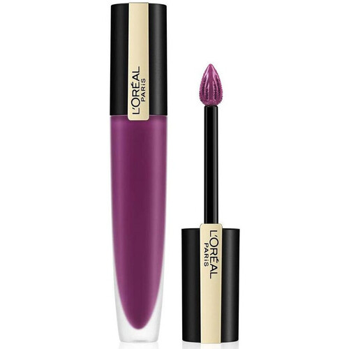 Belleza Mujer Pintalabios L'oréal Signature Matte Liquid Lipstick - 104 I Rebel - 104 I Rebel Violeta