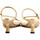 Zapatos Mujer Sandalias Bryan 6602 Oro