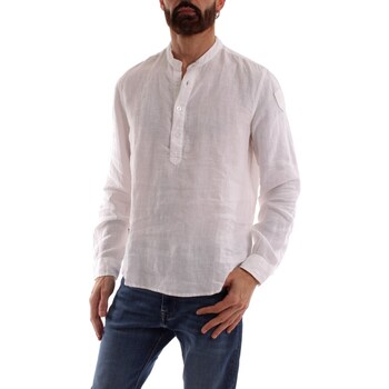 textil Hombre Camisas manga larga Blauer 23SBLUS01344 Blanco