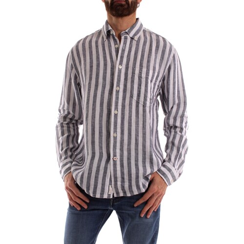 textil Hombre Camisas manga larga Tommy Hilfiger MW0MW30705 Blanco