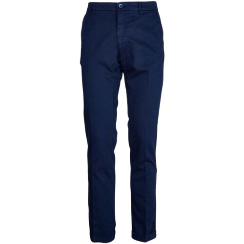 textil Hombre Pantalones con 5 bolsillos Mason's MILANO-CBE319 Azul